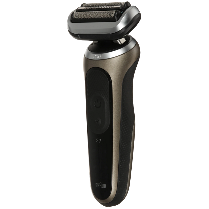 Электробритва мужская Braun 72-C1200s Черный | Золотистый