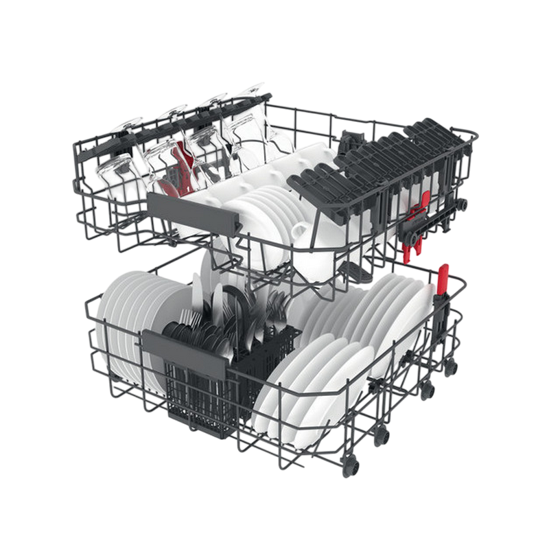 Посудомоечная машина Whirlpool WFC 3C26 P X Нержавеющая сталь