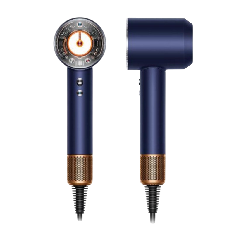 Фен Dyson Supersonic Nural HD16 Straight+Wavy Prussian Blue | Rich Copper