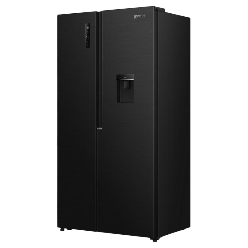 Холодильник Gorenje NRS917E41BXWD Зеркально-чёрный