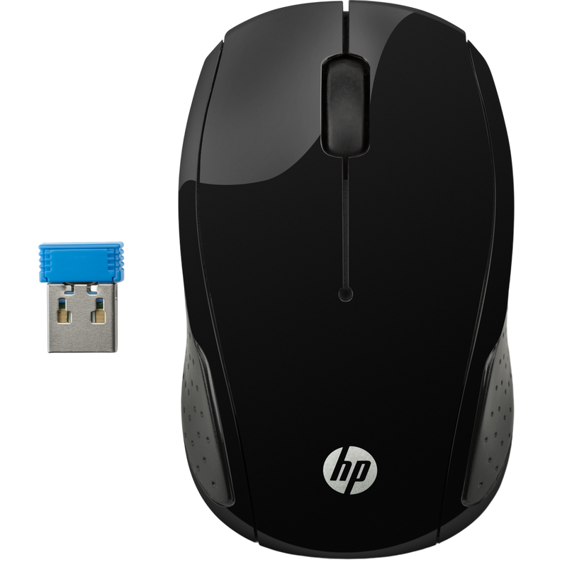 Мышь HP 200 Empress Беспроводное Зеркально-чёрный