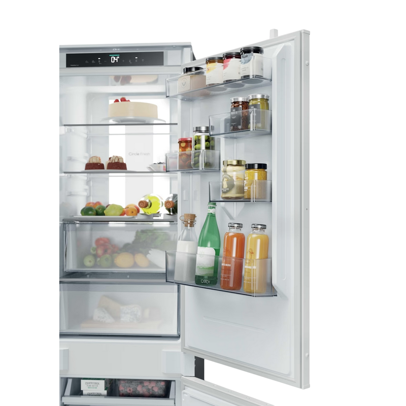 Холодильник Candy CNBQT5518E Белый
