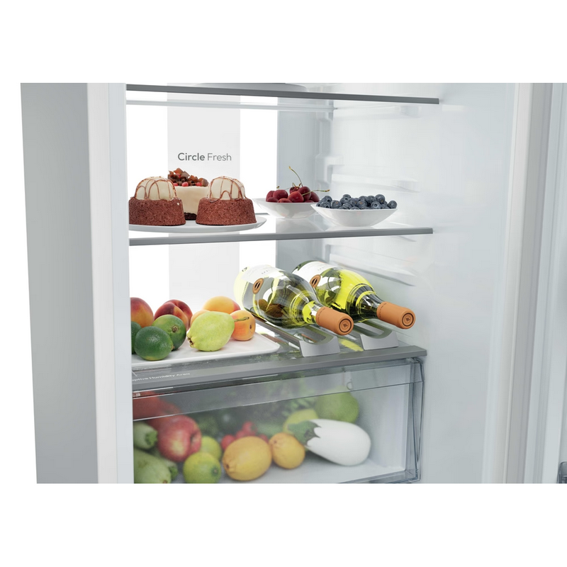 Холодильник Candy CNBQT5518E Белый