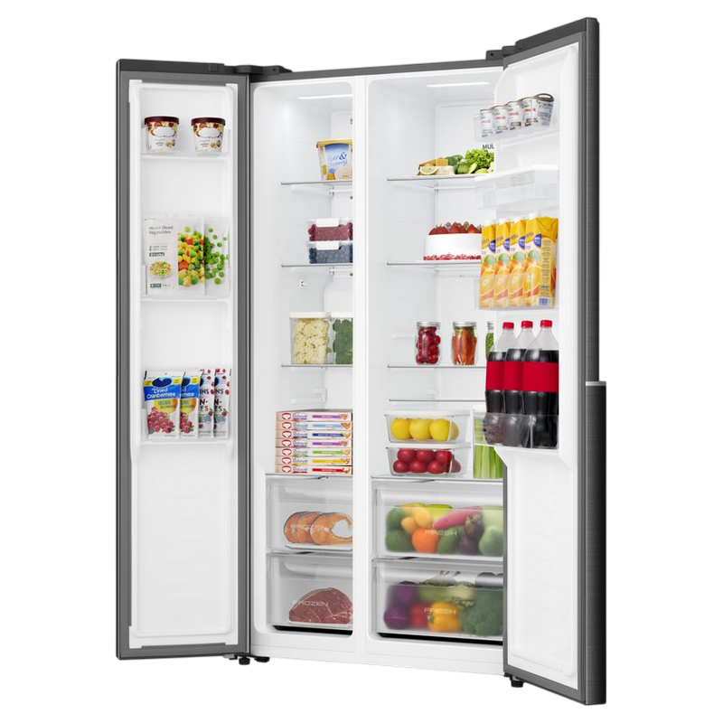 Холодильник Gorenje NRS917E41BXWD Зеркально-чёрный