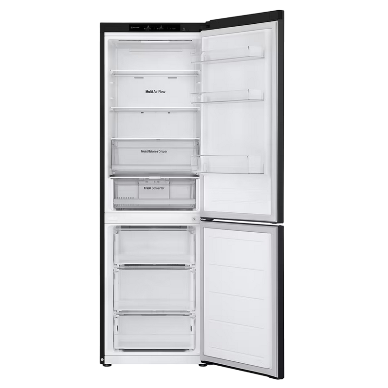 Холодильник LG GBV3100EEP Зеркально-чёрный