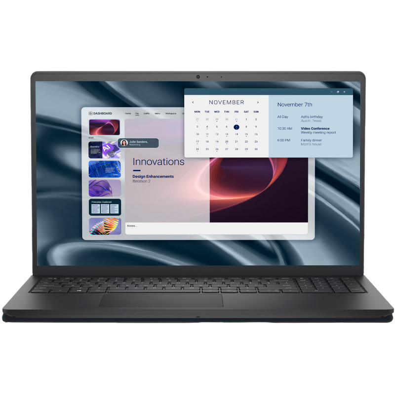 Ноутбук для бизнеса DELL Pro 15 Essential PV15255 Carbon Black