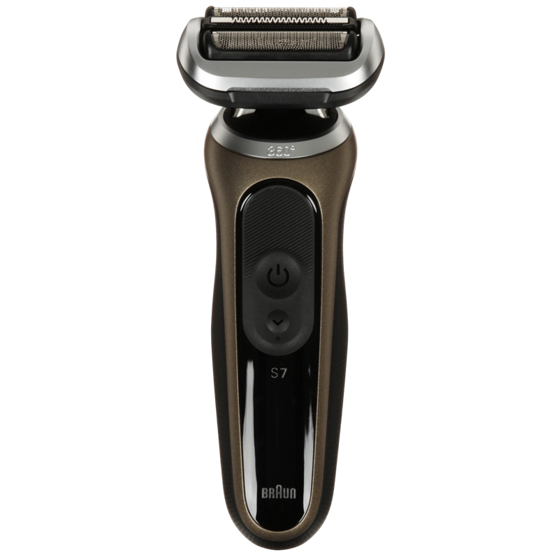 Электробритва мужская Braun 72-C1200s Черный | Золотистый