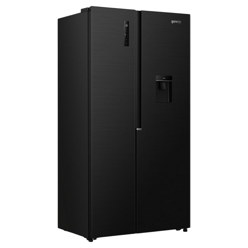 Холодильник Gorenje NRS917E41BXWD Зеркально-чёрный