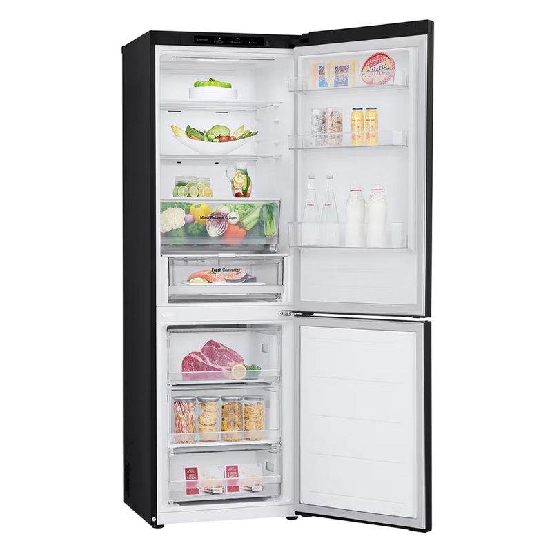 Холодильник LG GBV3100EEP Зеркально-чёрный