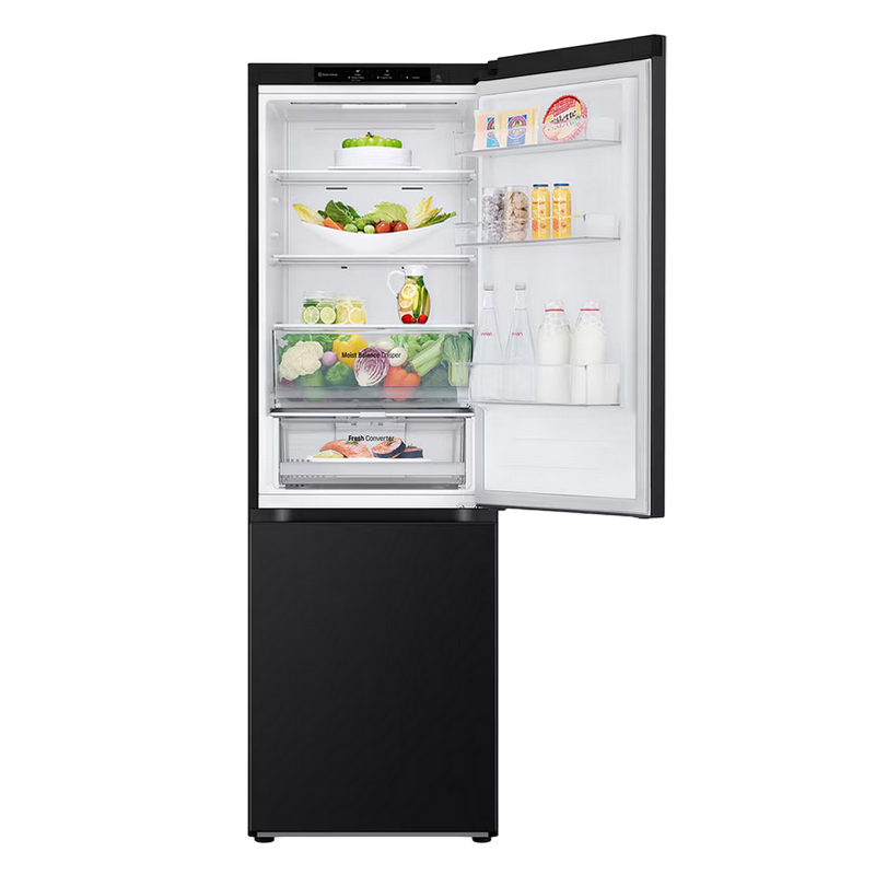 Холодильник LG GBV3100EEP Зеркально-чёрный