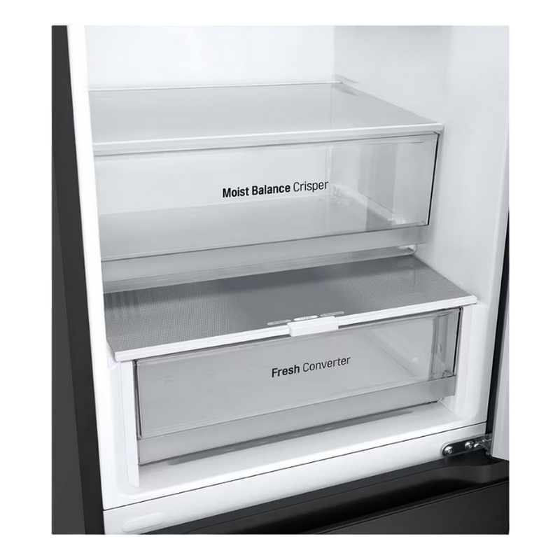 Холодильник LG GBV3100EEP Зеркально-чёрный