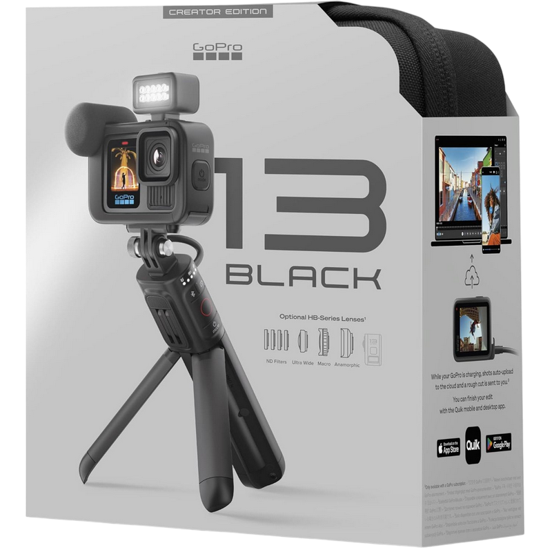 Экшн-камера GoPro Hero 13 Creator Edition Черный