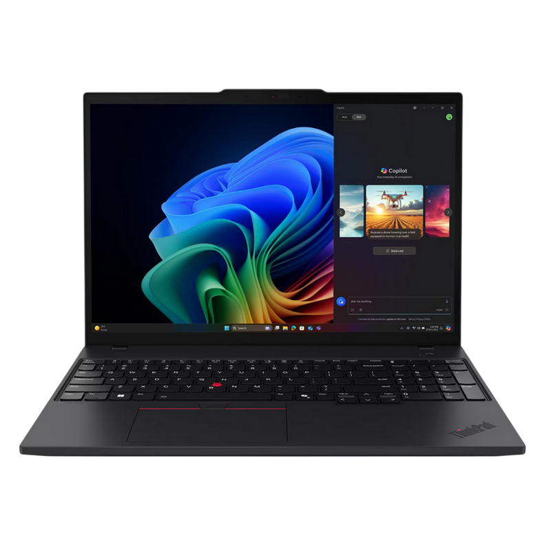 Ноутбук для бизнеса Lenovo ThinkPad T16 Gen 4 Зеркально-чёрный