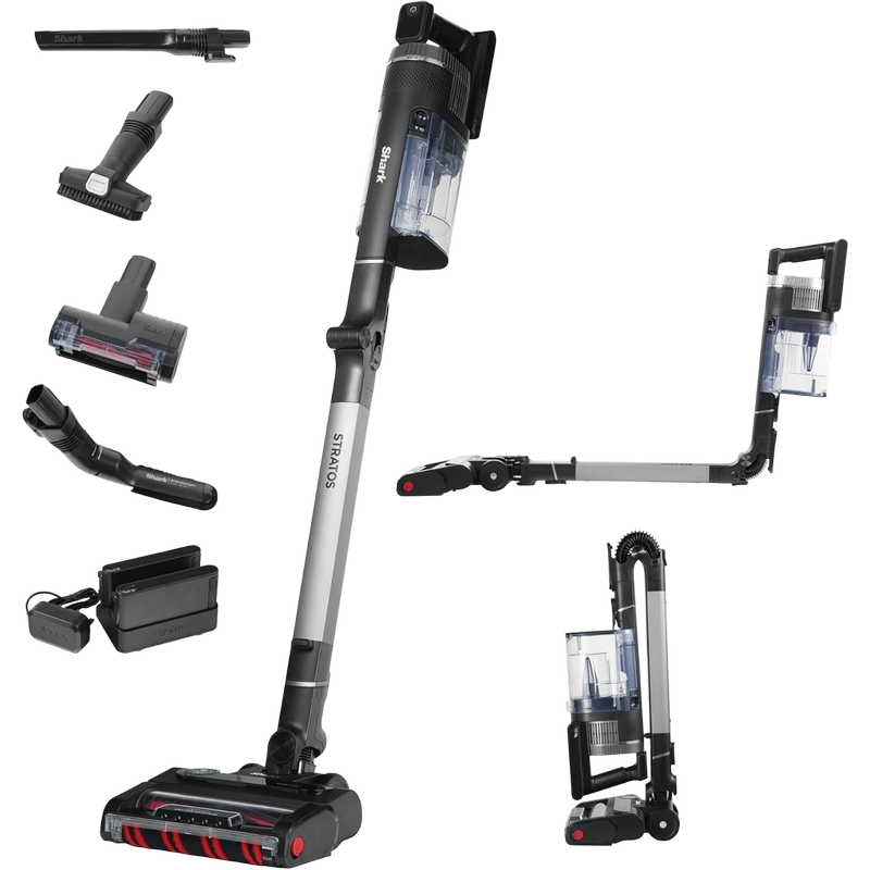 Вертикальный Пылесос Shark IZ420EUT Серый