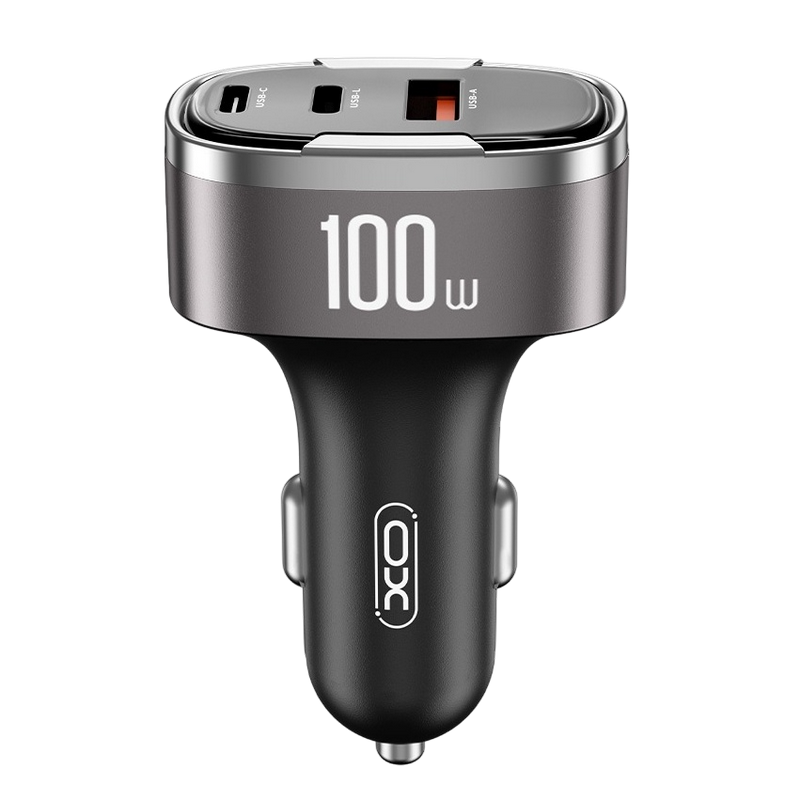 Автомобильное зарядное устройство XO CC61 Серебристый