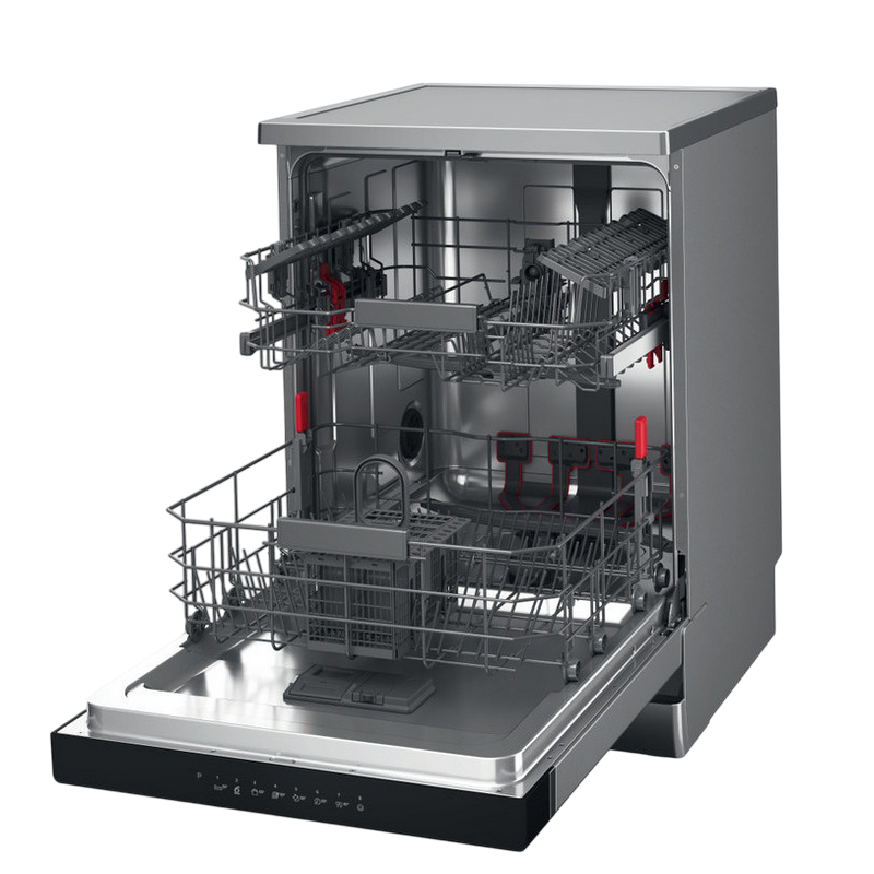 Посудомоечная машина Whirlpool WFC 3C26 P X Нержавеющая сталь