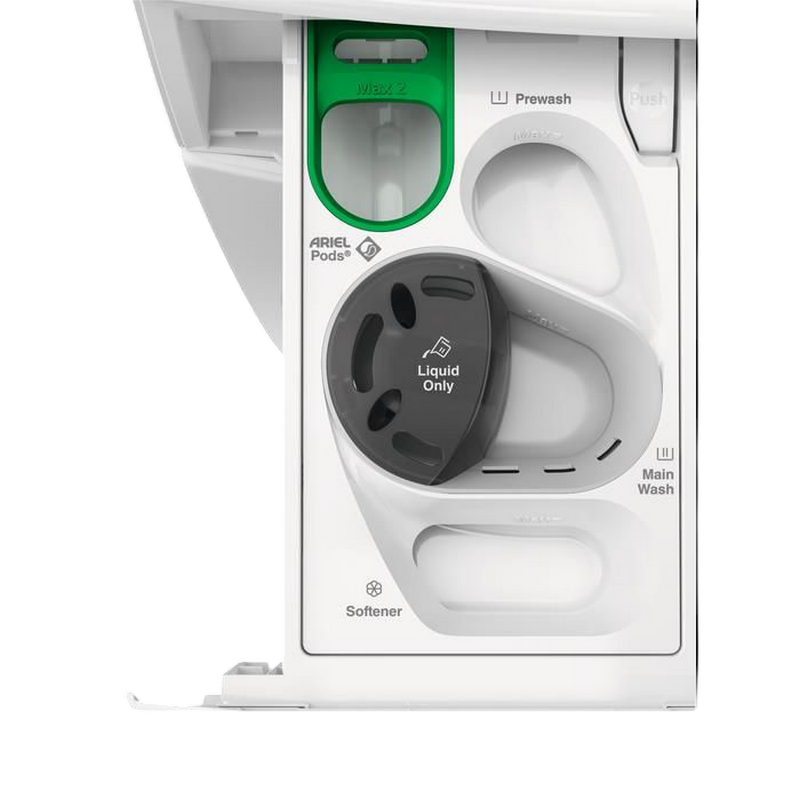 Mașină de spălat cu uscător AEG LWR73864O Alb