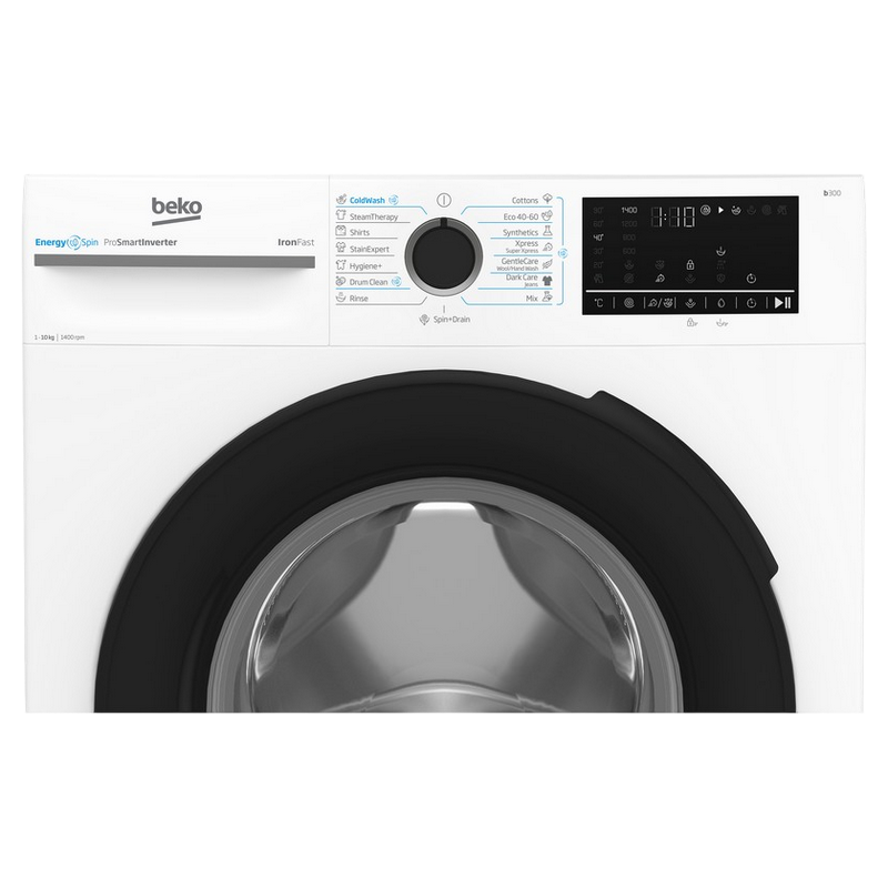 Mașină de spălat Beko BM3WFU410415WB Alb