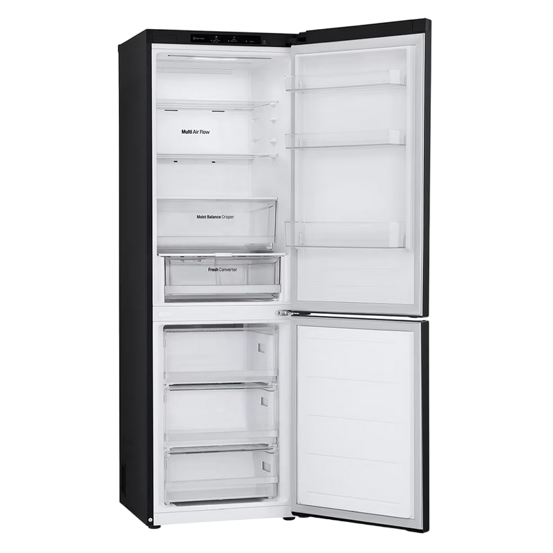 Холодильник LG GBV3100EEP Зеркально-чёрный