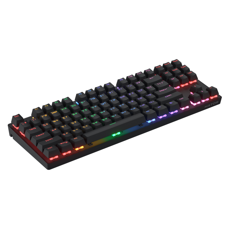 Клавиатура HATOR Icefall Mecha TKL Механический Черный