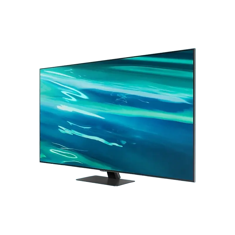 55" QLED SMART Телевизор Samsung QE55Q80AAUXUA Черный