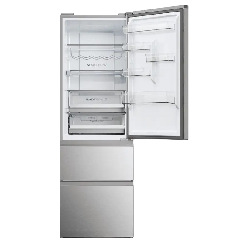 Холодильник Haier HTW5618DNMG Серебристый