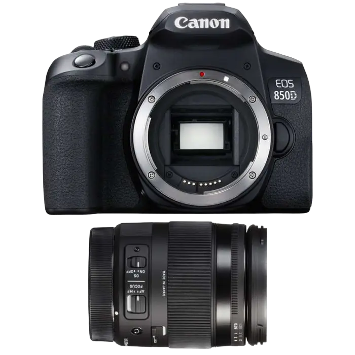 Зеркальный фотоаппарат Canon EOS 850D & EF-S