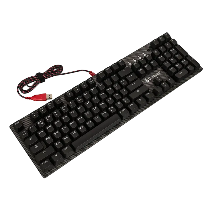 Клавиатура Bloody B810R Механический Черный
