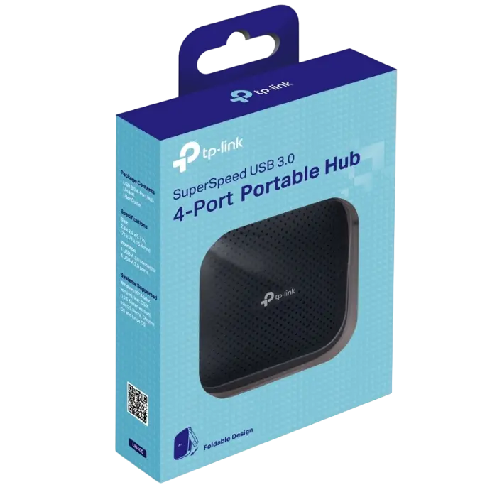 USB-концентратор TP-LINK UH400 Черный