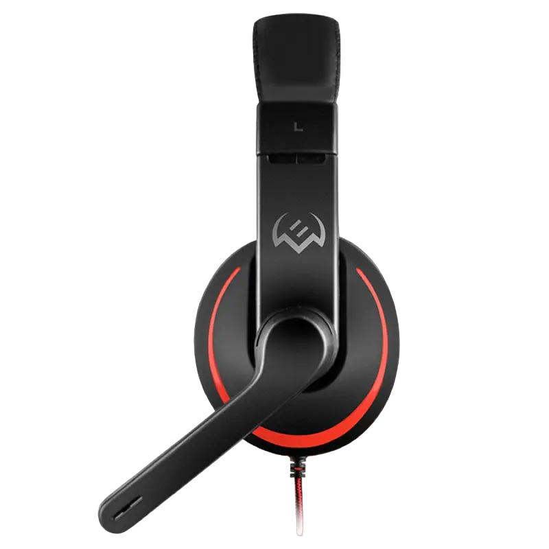 Наушники SVEN AP-G007MV Чёрный/Красный