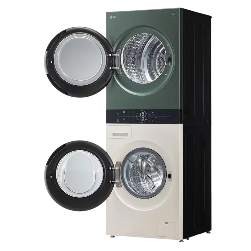 Mașină de spălat cu uscător LG WT1210EGF Verde