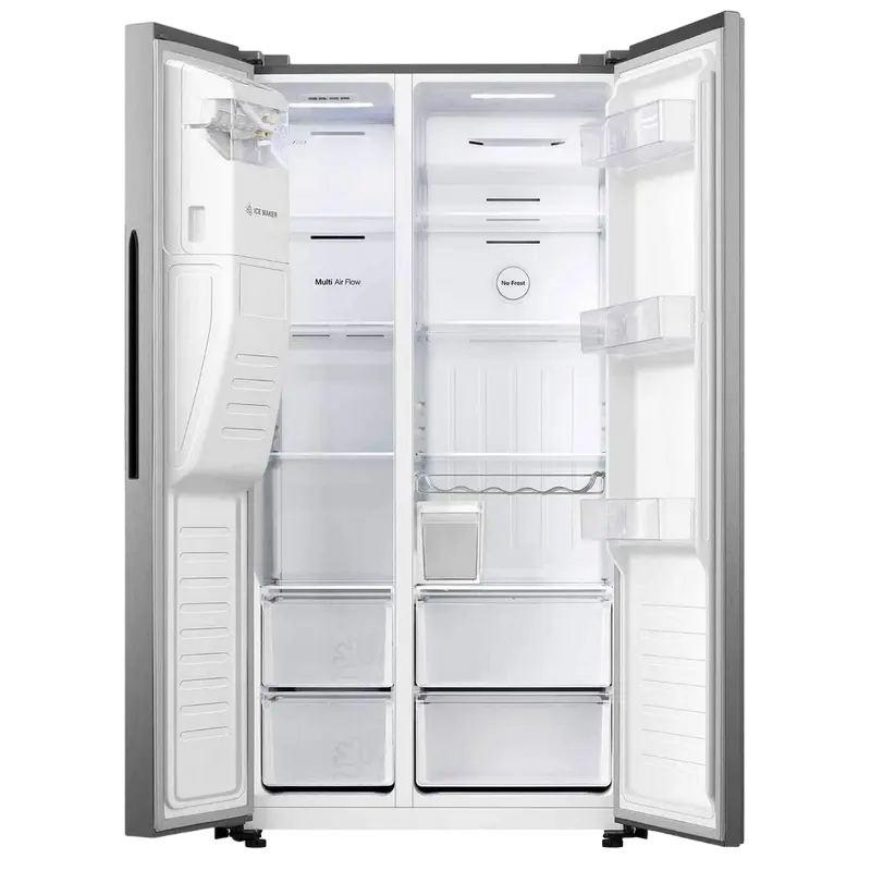 Холодильник Hisense RS650N4AC2 Нержавеющая сталь