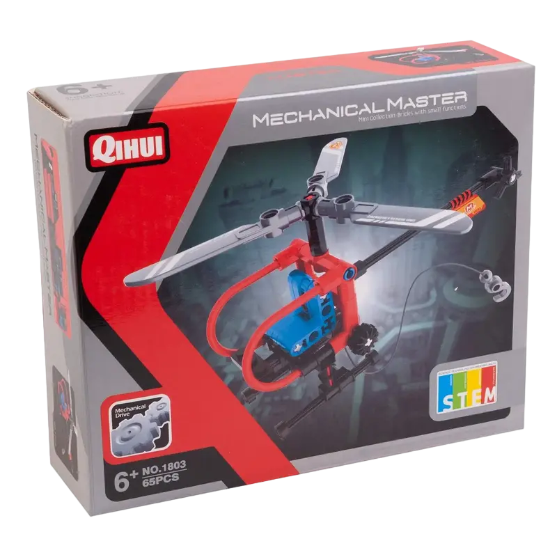 Конструктор iM.Master Mini Rescue Copter Красный
