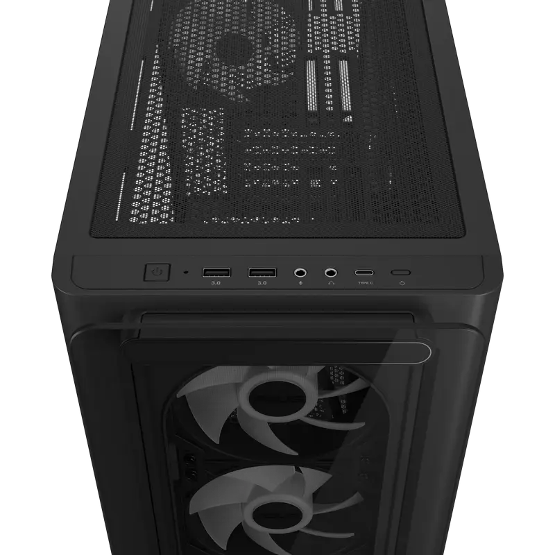 Carcasă PC ASUS A23 PLUS TG ARGB Mini-Tower Negru