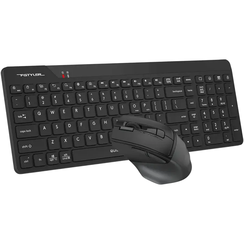 Клавиатура и мышь A4Tech FG2400 Air2 Мембрана Черный