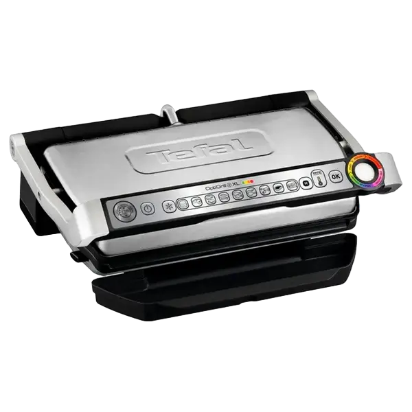 Электрический Гриль Tefal OptiGrill+ XL Серебристый