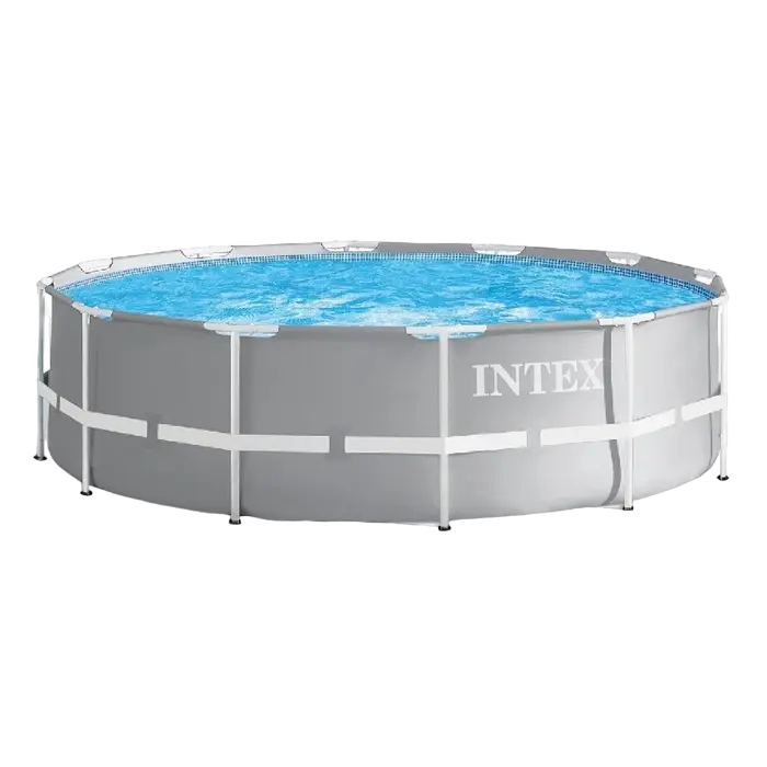 Каркасный бассейн Intex Prism Frame Серый