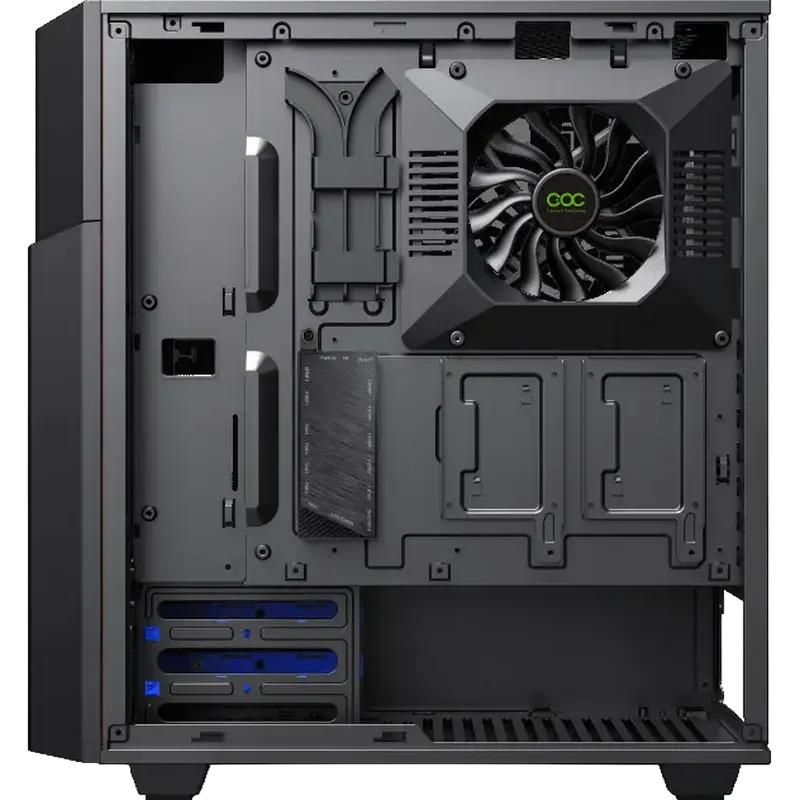 Компьютерный корпус Gamemax CONTAC COC Midi-Tower Черный