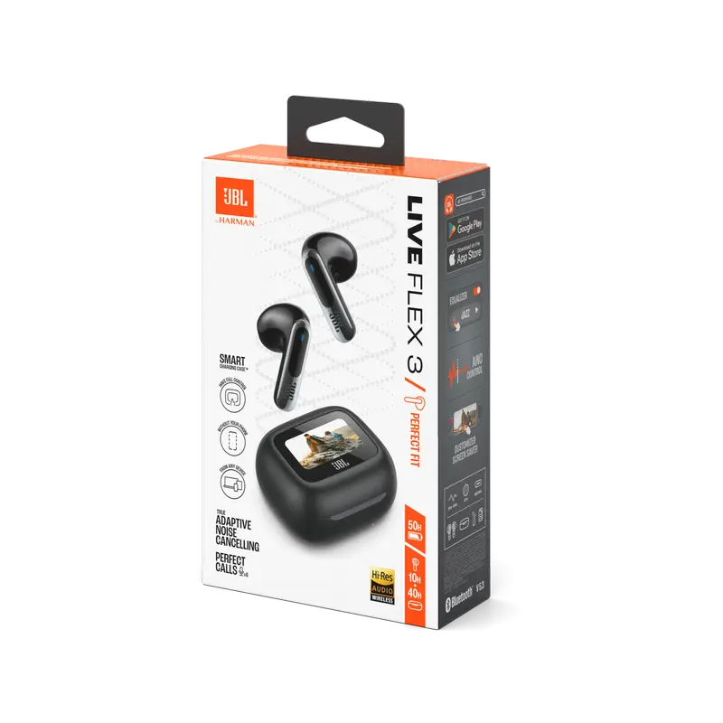 Наушники JBL LIVE Flex 3 Чёрный