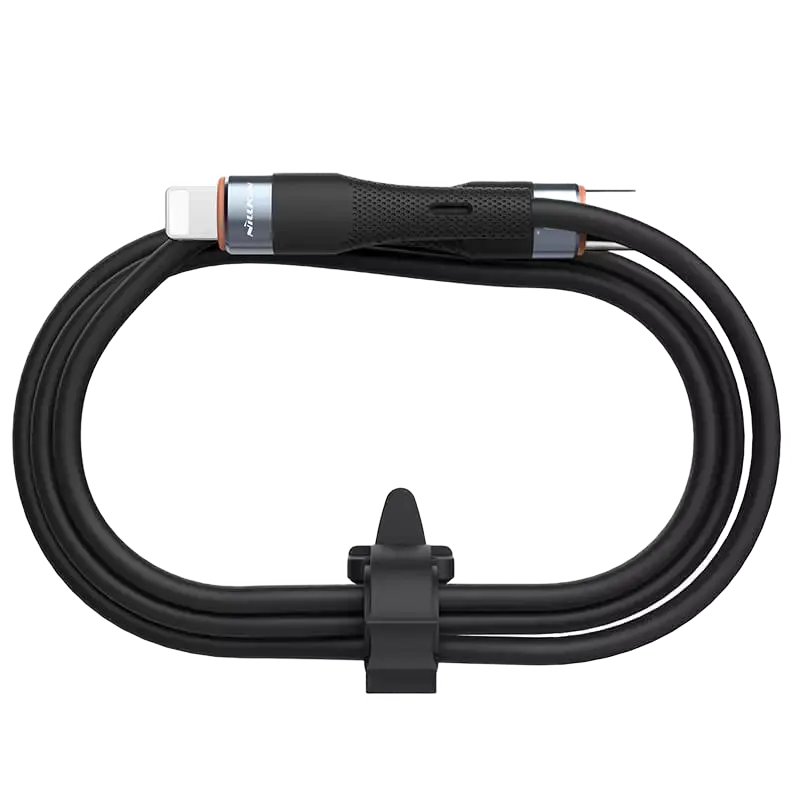 Cablu de încărcare Nillkin Type-C to Lightning Cable, Flowspeed Negru