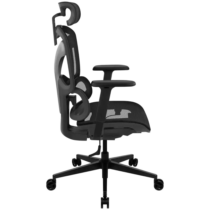 Офисное кресло ThunderX3 YTC Вентилируемая Сетка Чёрный