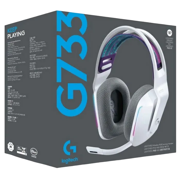 Наушники Logitech G733 Белый