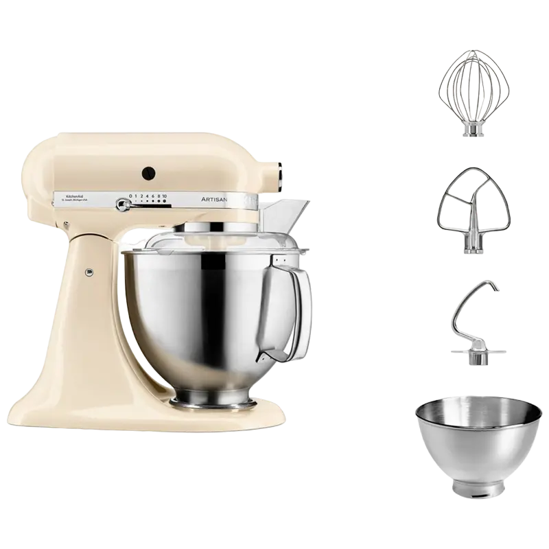 Миксер стационарный KitchenAid 5KSM185PSEAC Бежевый
