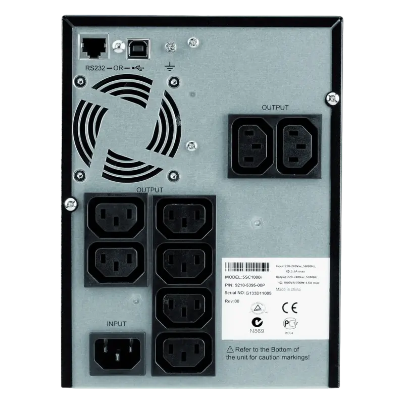 Источник бесперебойного питания Eaton 5SC1000I Черный