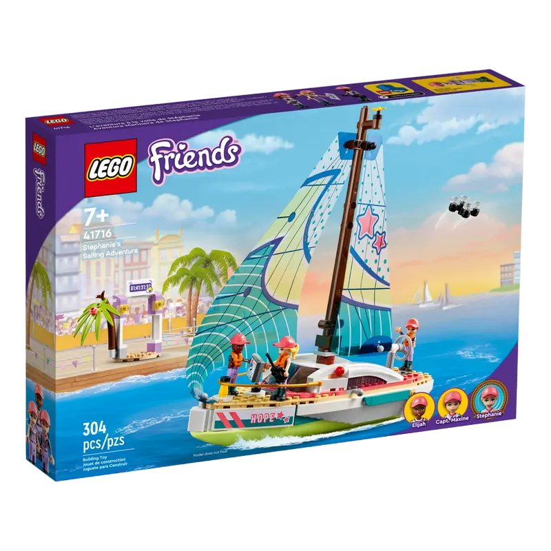 Конструктор LEGO Stephanie's Sailing Adventure Разноцветный