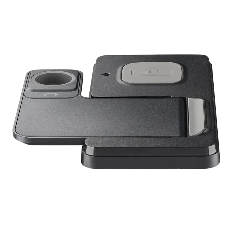 Беспроводная зарядка Cellularline Triple Station 3 in 1 Черный