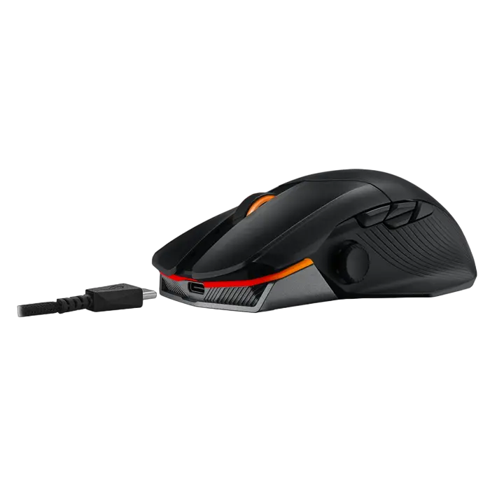 Игровая мышь ASUS ROG Chakram X Origin Беспроводное Чёрный