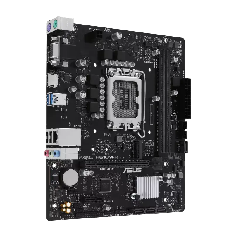 Материнская плата ASUS PRIME H610M-R-SI LGA1700 Micro-ATX