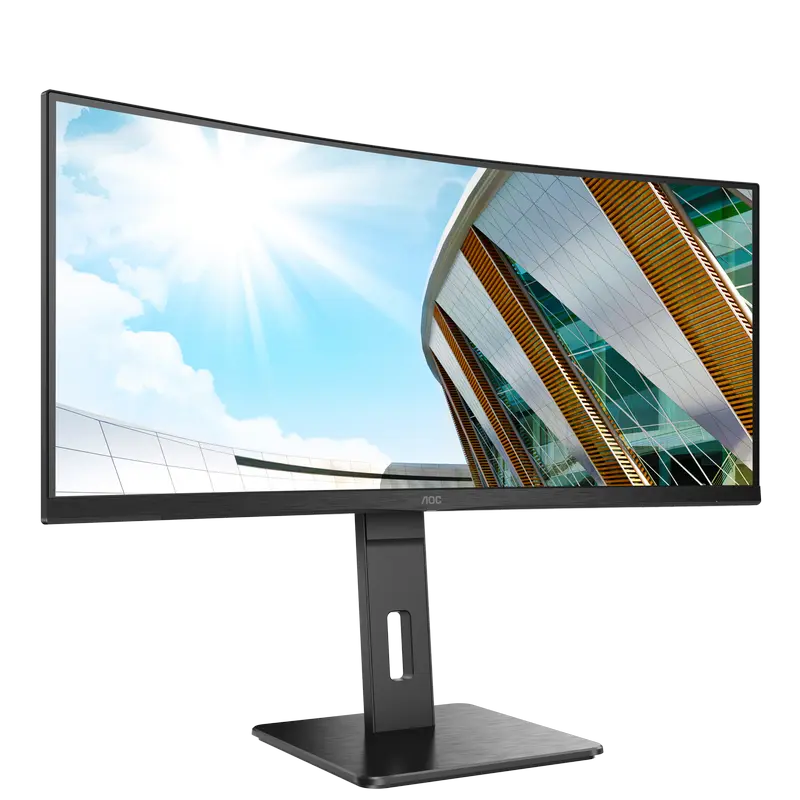 Монитор AOC CU34P2A Чёрный