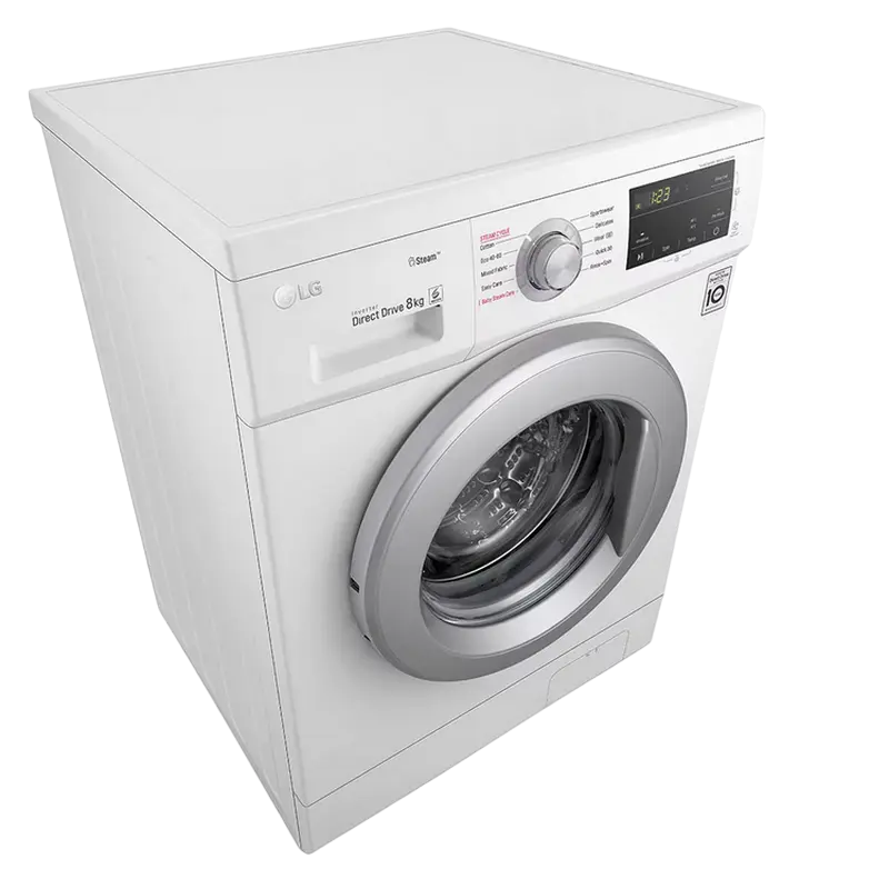 Mașină de spălat LG F4J3TS4WE Alb